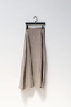 marc le bihan linen skirt 2510 taupe